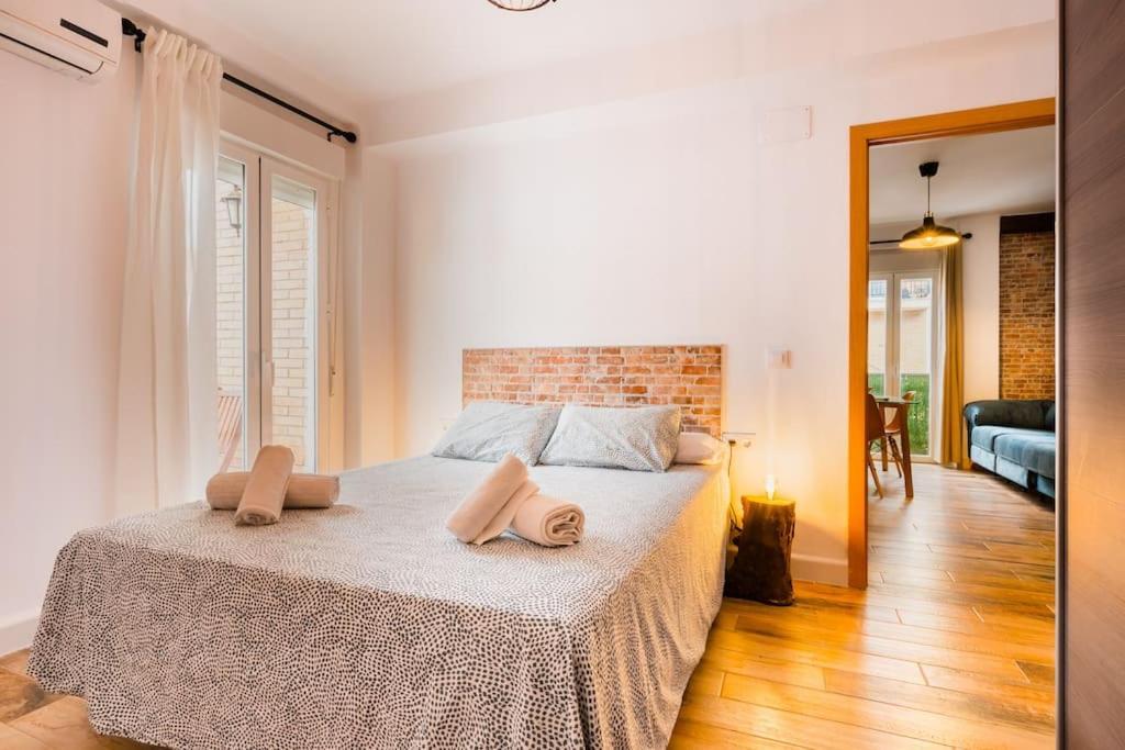 Apto Centrico, 2 Aparcamientos Privados, Bicis Sevilla Bagian luar foto